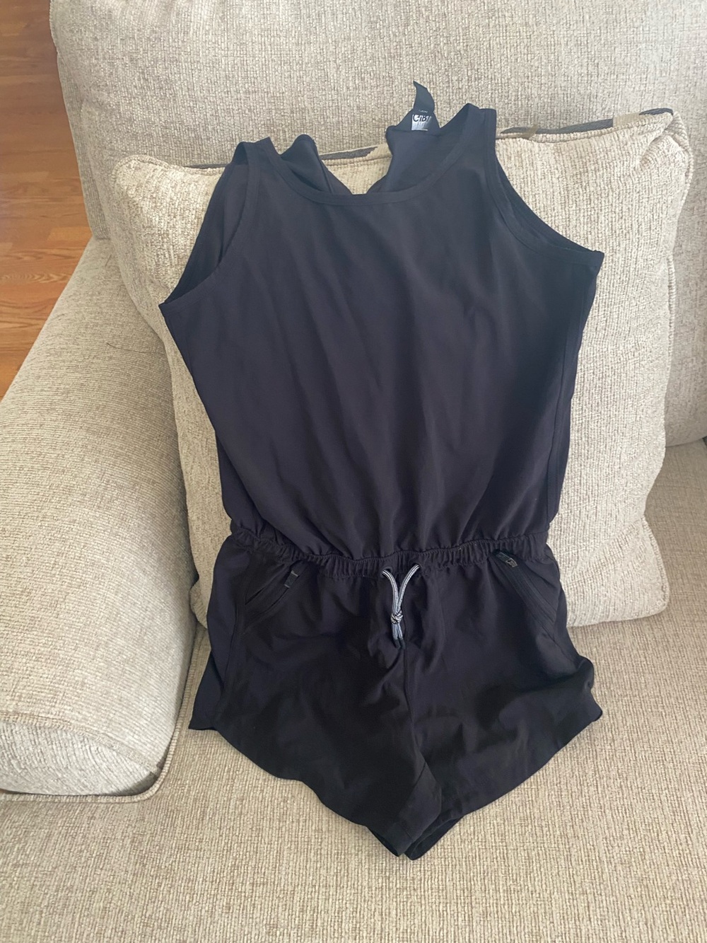 Athleta Black Girls' Sleeveless Romper